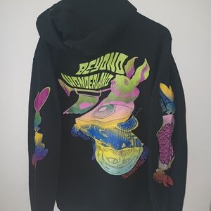 Black Beyond Wonderland Hoodie